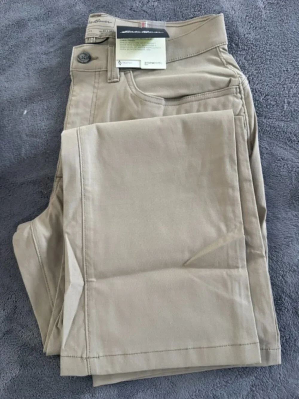 EDDIE BAUER TRAVEX MEN'S PANTS - TAN